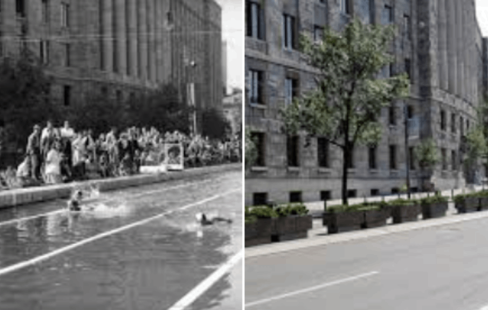 BEOGRAD JE TOKOM RATA IMAO BAZEN U TAKOVSKOJ ULICI KOD GLAVNE POŠTE: Sagradili ga NEMCI! (FOTO)